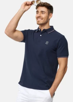 Indicode Jeans WALLO - Koszulka Polo w Kolorze Navy | Klasyczny Styl i Wygoda