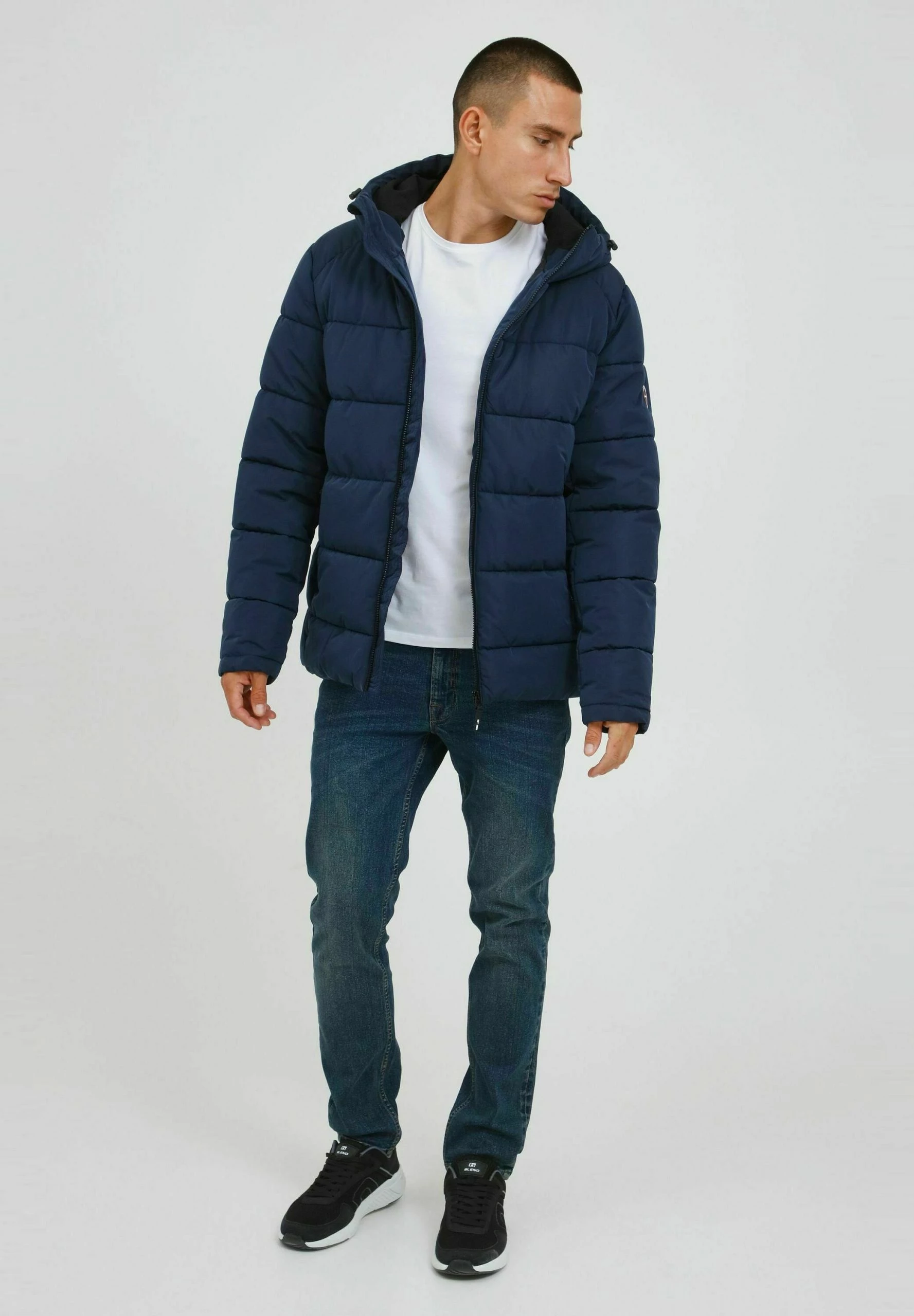 Indicode Jeans IDHERSCHEL - Kurtka Zimowa - Navy | Kurtki Męskie | Odzież Zimowa 2 Indicode Jeans IDHERSCHEL - Kurtka Zimowa - Navy | Kurtki Męskie | Odzież Zimowa - obrazek 2