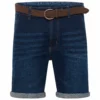 Indicode Jeans IDQUINCY - Szorty Jeansowe Dark Blue - Wysoka Jakość
