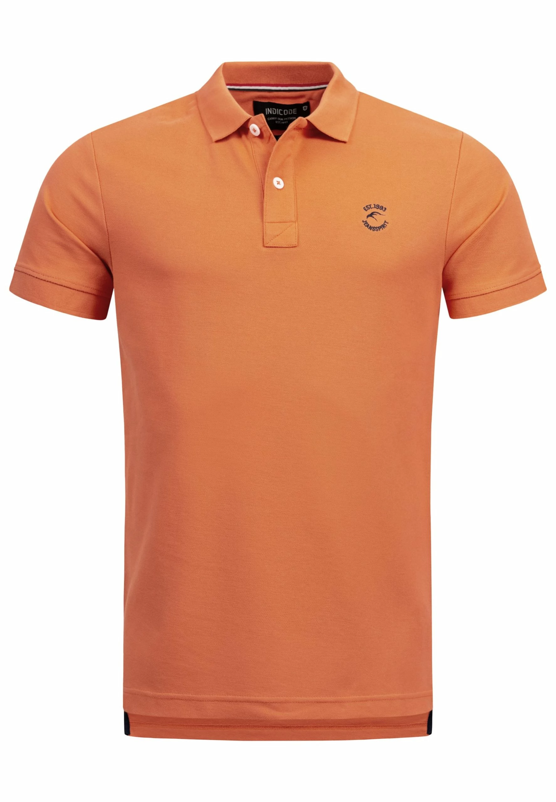 Indicode Jeans WADIM - Koszulka Polo - Flamingo | Męska Koszulka Polo Premium 4 Indicode Jeans WADIM - Koszulka Polo - Flamingo | Męska Koszulka Polo Premium - obrazek 4
