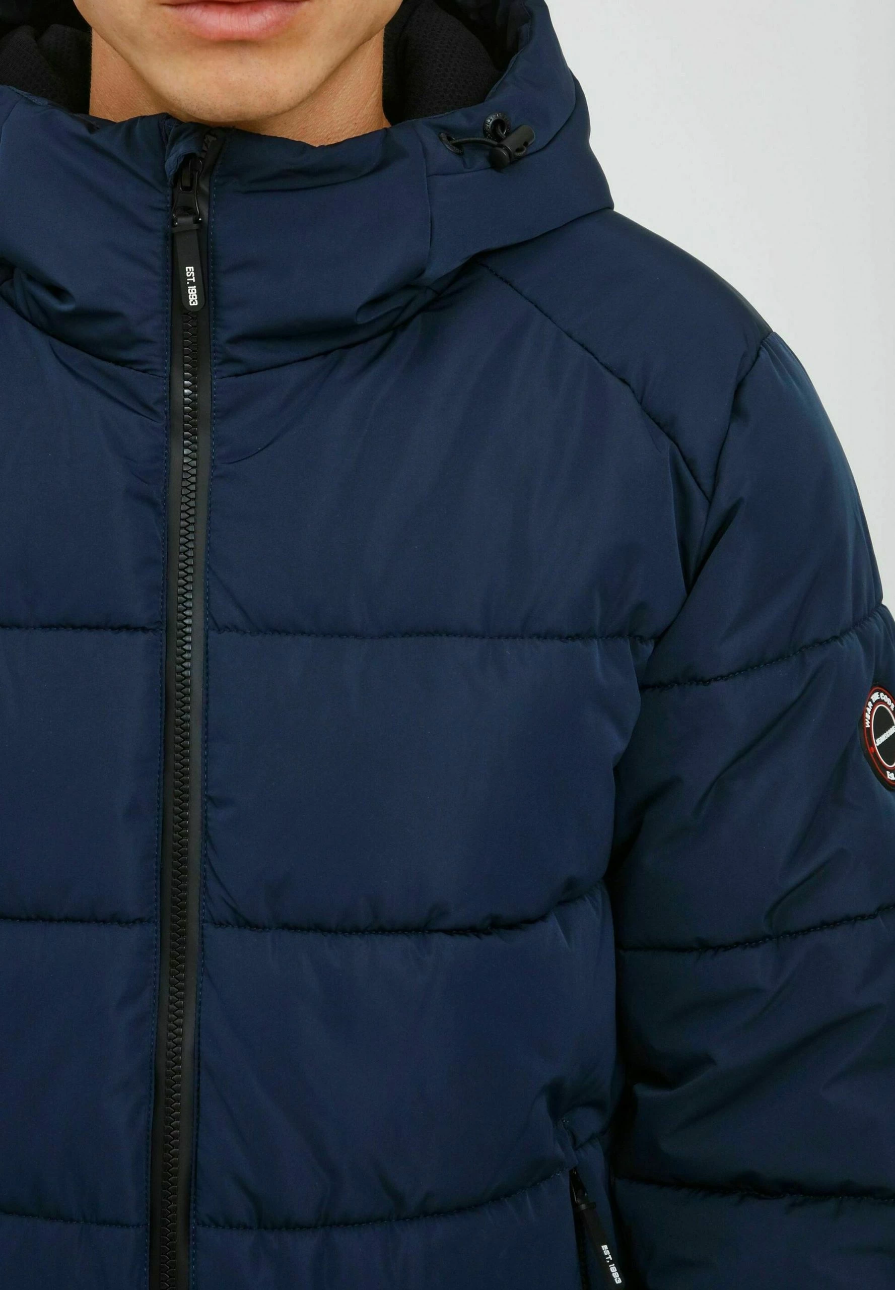 Indicode Jeans IDHERSCHEL - Kurtka Zimowa - Navy | Kurtki Męskie | Odzież Zimowa 4 Indicode Jeans IDHERSCHEL - Kurtka Zimowa - Navy | Kurtki Męskie | Odzież Zimowa - obrazek 4