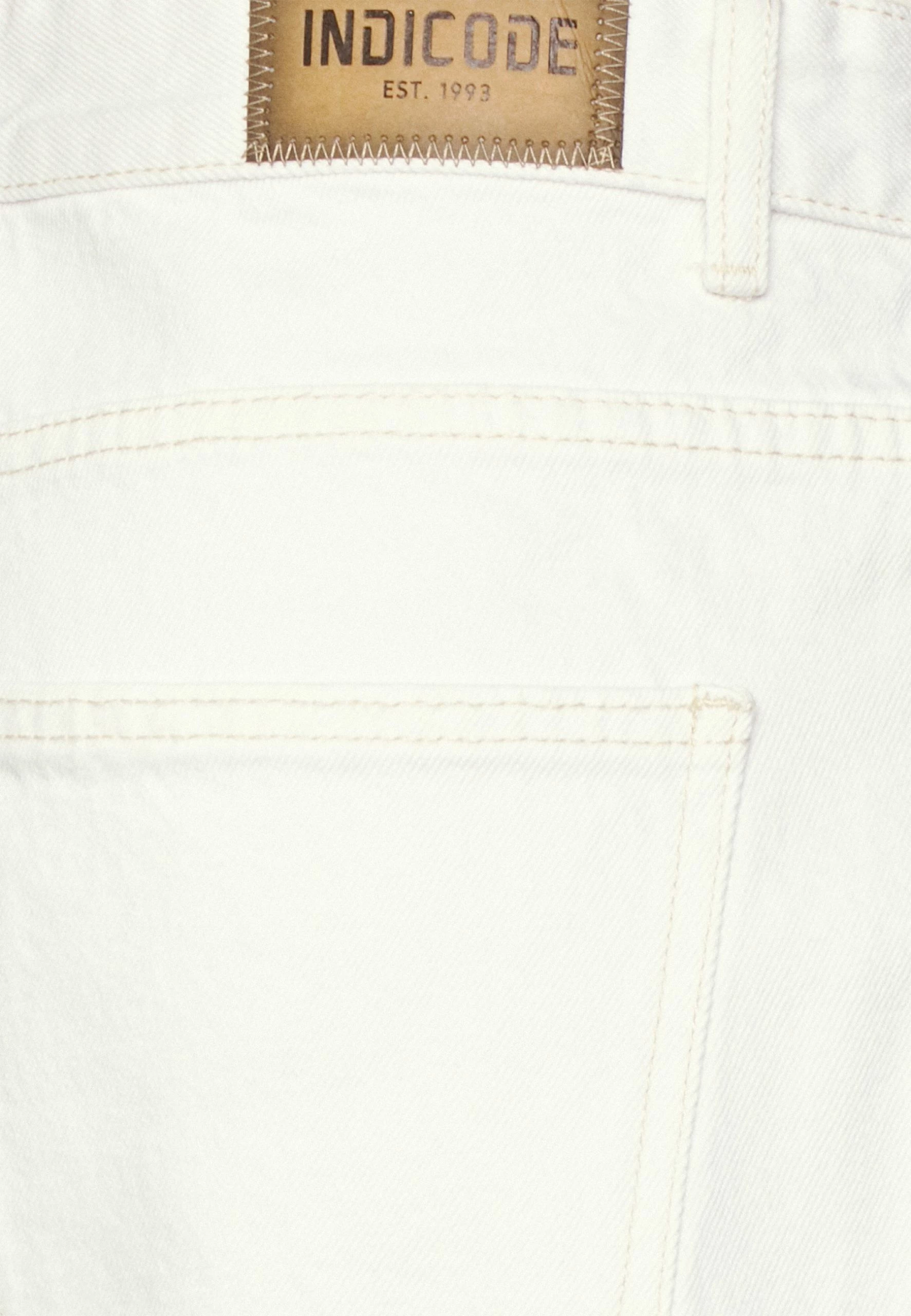 Indicode Jeans TIAN - Szorty Jeansowe - White Heaven | Klasyczne i Wygodne | Odzież Damska 4 Indicode Jeans TIAN - Szorty Jeansowe - White Heaven | Klasyczne i Wygodne | Odzież Damska - obrazek 4
