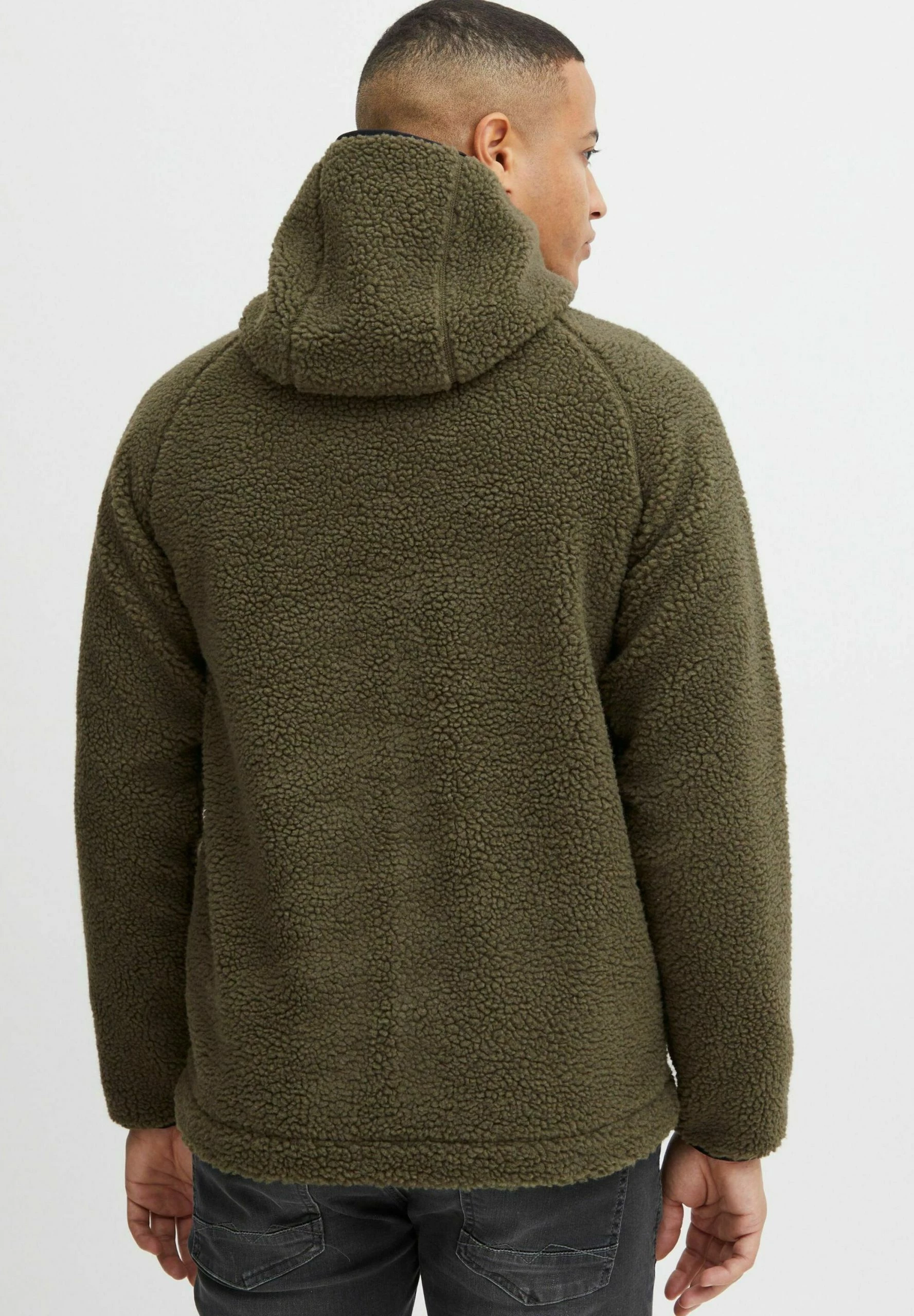 Indicode Jeans Kurtka Z Polaru - Army - Bluzy/Odzież 3 Indicode Jeans Kurtka Z Polaru - Army - Bluzy/Odzież - obrazek 3