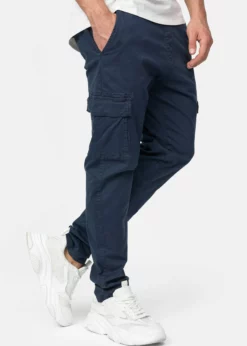 Indicode Jeans BROADWICK - Bojówki w Kolorze Navy | Wysoka Jakość i Komfort -Indicode Jeans Sklep ad6074d898494486af9c38379a2dbcbd scaled