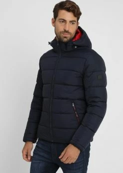 Indicode Jeans JUAN DIEGO - Kurtka Zimowa - Navy | Promocje | Odzież