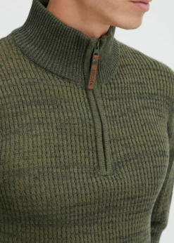 Indicode Jeans IDVALERO - Sweter - Army | Sweter męski w kolorze militarnym -Indicode Jeans Sklep af0e904ac67f4599810437c09b71d443 scaled