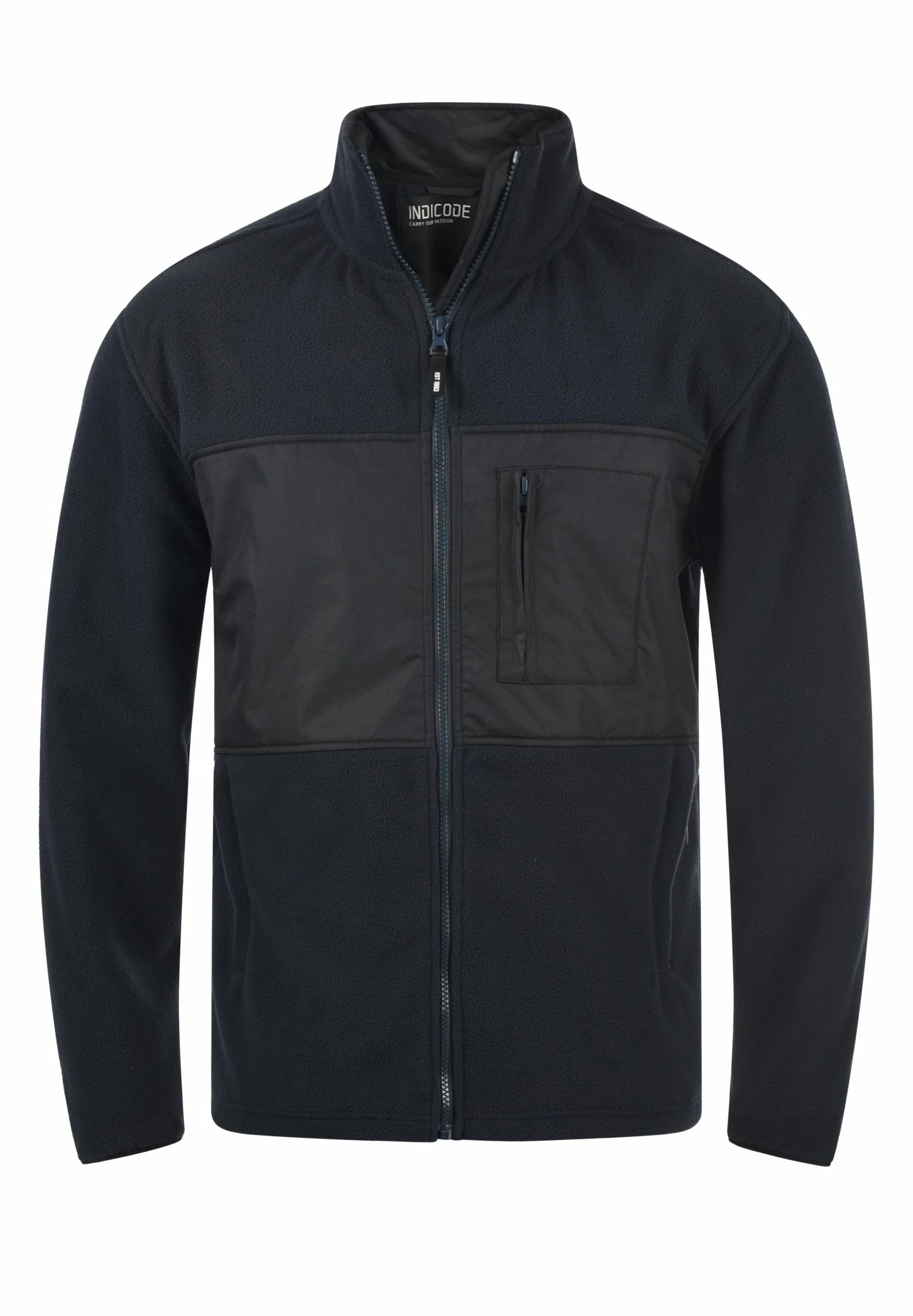 Indicode Jeans IDBIRCH - Kurtka Z Polaru - Navy | Bluzy/Odzież 5 Indicode Jeans IDBIRCH - Kurtka Z Polaru - Navy | Bluzy/Odzież - obrazek 5