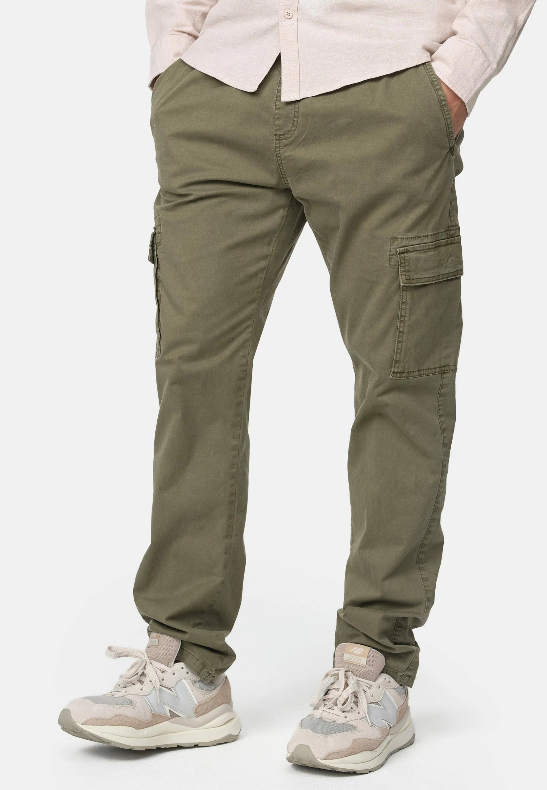 Indicode Jeans BROADWICK - Bojówki Army | Spodnie Męskie | Odzież 3 Indicode Jeans BROADWICK - Bojówki Army | Spodnie Męskie | Odzież - obrazek 3