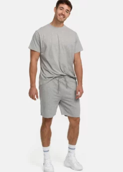 Indicode Jeans COMFY - Szorty - Lt Grey Mix | Wygodne i stylowe szorty męskie