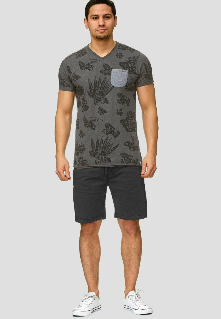 Indicode Jeans KELOWNA - Szorty - Black | Promocje | Odzież 2 Indicode Jeans KELOWNA - Szorty - Black | Promocje | Odzież - obrazek 2