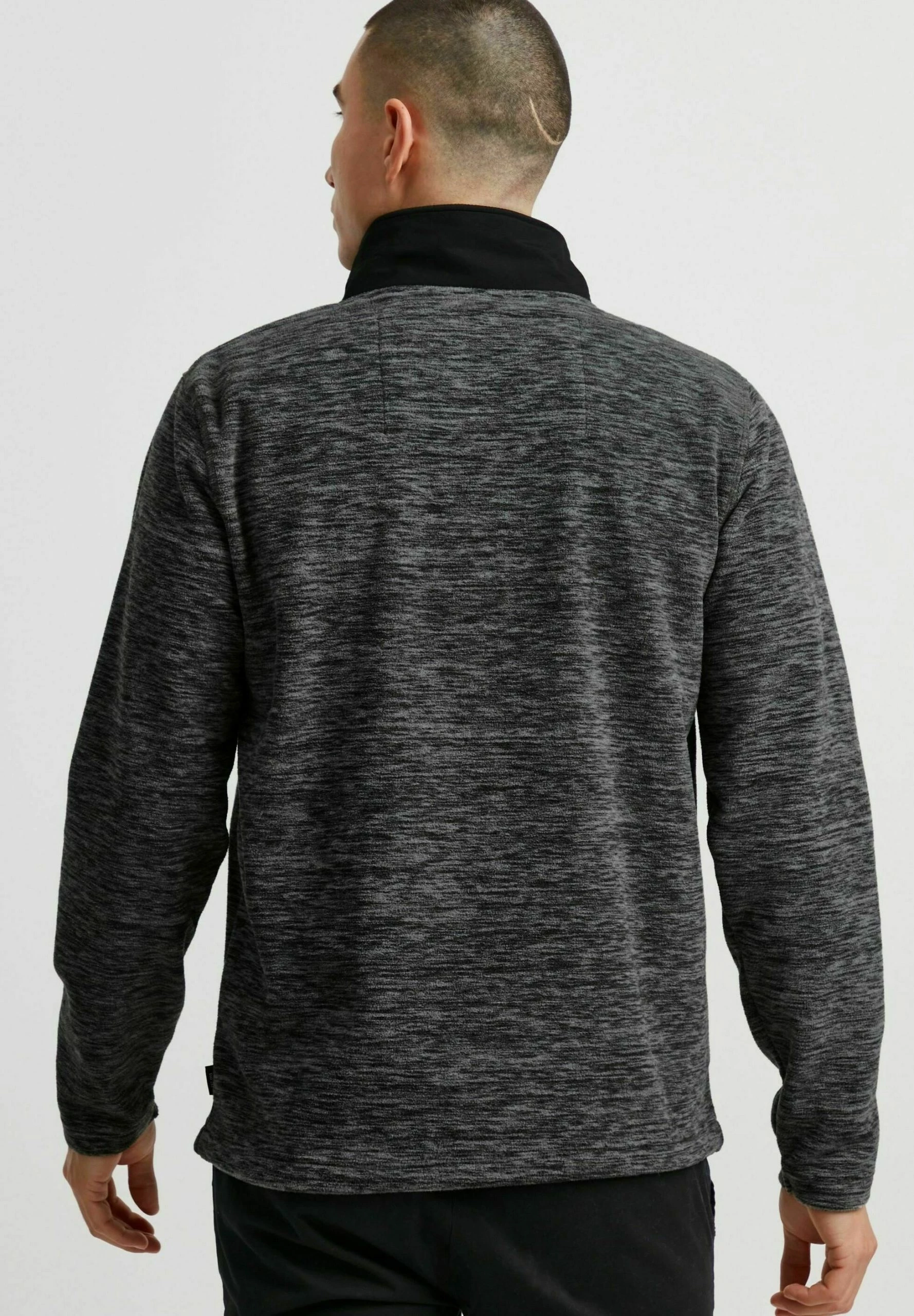 Indicode Jeans IDWIMORT - Bluza Z Polaru - Czarna | Bluzy Męskie | Wysoka Jakość 3 Indicode Jeans IDWIMORT - Bluza Z Polaru - Czarna | Bluzy Męskie | Wysoka Jakość - obrazek 3