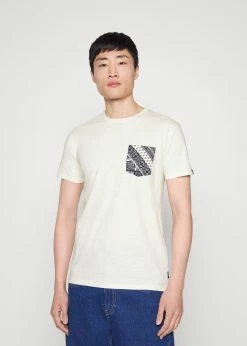 Indicode Jeans TOBAGO - T-shirt Z Nadrukiem - Vanilla Ice | Promocje Odzież