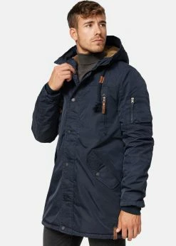 Indicode Jeans BARDSLEY - Płaszcz Zimowy - Navy | Odzież/Promocje -Indicode Jeans Sklep b86185316ba6424f880f5d9469721f2a scaled