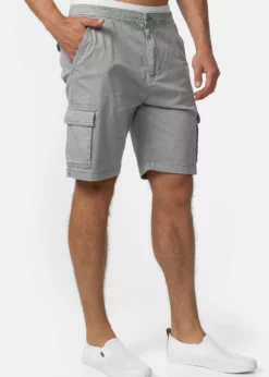 Indicode Jeans KINNAIRD - Szorty Light Grey | Wysoka Jakość i Komfort -Indicode Jeans Sklep b8b0bdc35dbc4ac584360836ed1d1406 scaled