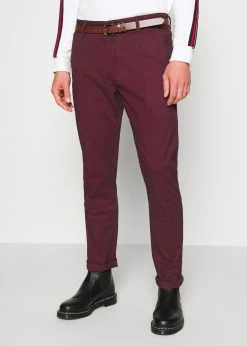 Indicode Jeans GOVER - Chinosy - Zinfandel - Męskie spodnie chino