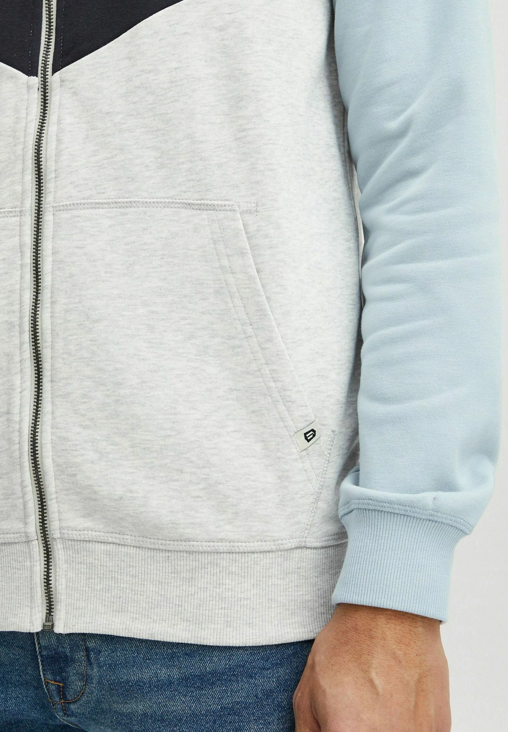 Indicode Jeans DPOCK - Bluza Rozpinana - Celestial Blue | Bluzy Męskie 5 Indicode Jeans DPOCK - Bluza Rozpinana - Celestial Blue | Bluzy Męskie - obrazek 5