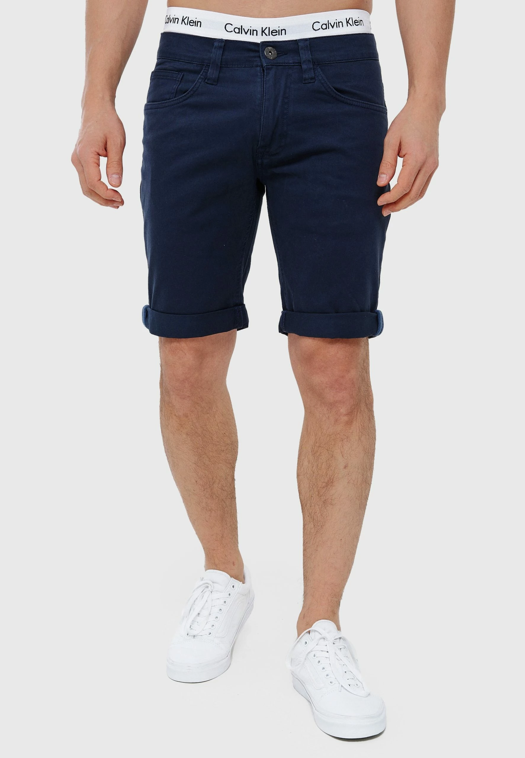 Indicode Jeans VILLEURBANNE - Szorty Jeansowe - Navy | Wygodne i Stylowe 1 Indicode Jeans VILLEURBANNE - Szorty Jeansowe - Navy | Wygodne i Stylowe