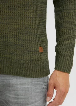 Indicode Jeans IDVALERO - Sweter - Army | Sweter męski w kolorze militarnym -Indicode Jeans Sklep be16aaa635974945abcc964c6e492e2f scaled