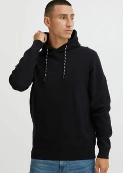 Indicode Jeans IDMATHO - Bluza Z Kapturem - Czarna | Promocja