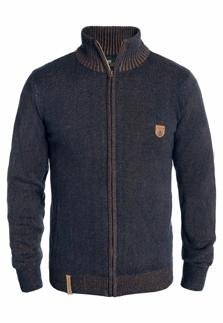 Indicode Jeans IDANDY - Kardigan - Navy | Sweter męski w stylu casual 3 Indicode Jeans IDANDY - Kardigan - Navy | Sweter męski w stylu casual - obrazek 3