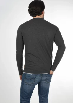 Indicode Jeans IDGIFFORD - Bluzka Z Długim Rękawem - Charcoal | Odzież Męska -Indicode Jeans Sklep c0582873180945f9a002c1bd1b15a83f scaled