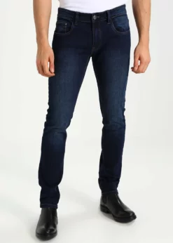 Indicode Jeans PITTSBURG - Jeansy Slim Fit - Ciemny Niebieski | Markowe Spodnie Męskie