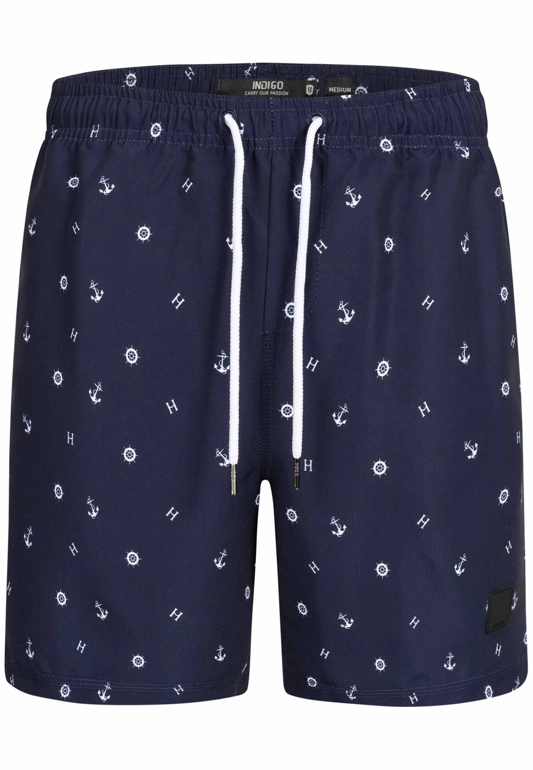 Indicode Jeans Szorty Kąpielowe Navy - Wygodne i Stylowe Szorty Męskie 4 Indicode Jeans Szorty Kąpielowe Navy - Wygodne i Stylowe Szorty Męskie - obrazek 4