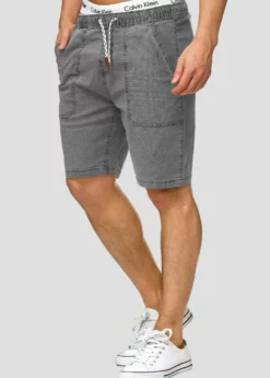 Indicode Jeans Szorty - Szare, Wygodne i Stylowe Szorty Męskie