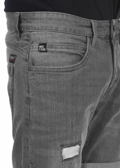 Indicode Jeans IDHALLOW - Szorty Jeansowe - Light Grey | Męskie Szorty z Elastycznym Materiałem -Indicode Jeans Sklep c7b72bbec8984458b495c91b5d30a70f scaled
