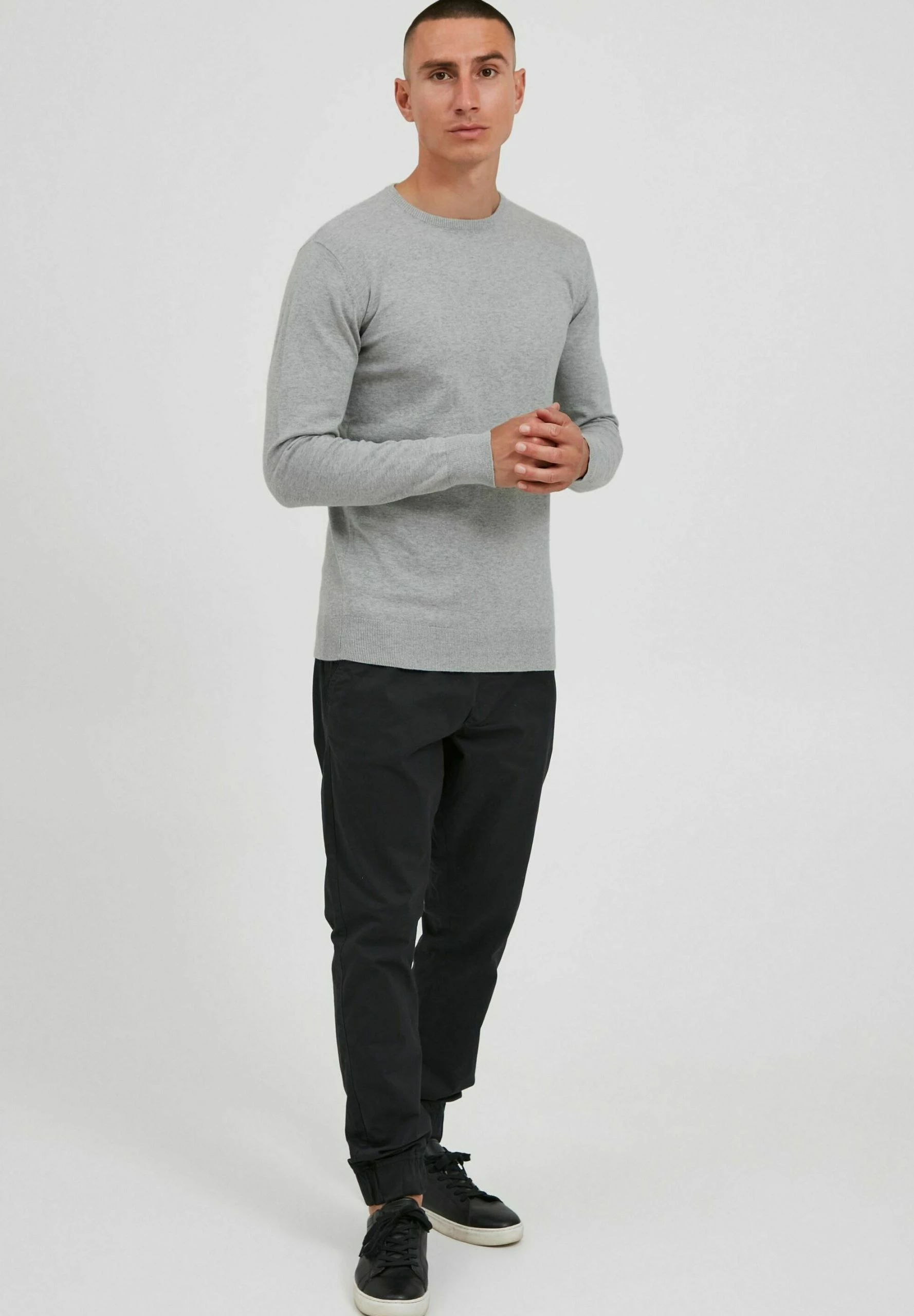 Sweter Indicode Jeans IDBADAN - Szary Mix | Modne swetry damskie 2 Sweter Indicode Jeans IDBADAN - Szary Mix | Modne swetry damskie - obrazek 2