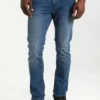 Indicode Jeans PITTSBURG - Jeansy Slim Fit - Medium Indigo | Odzież Męska