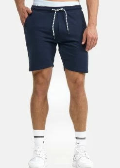 Indicode Jeans Yates - Szorty w kolorze Navy | Promocja | Odzież