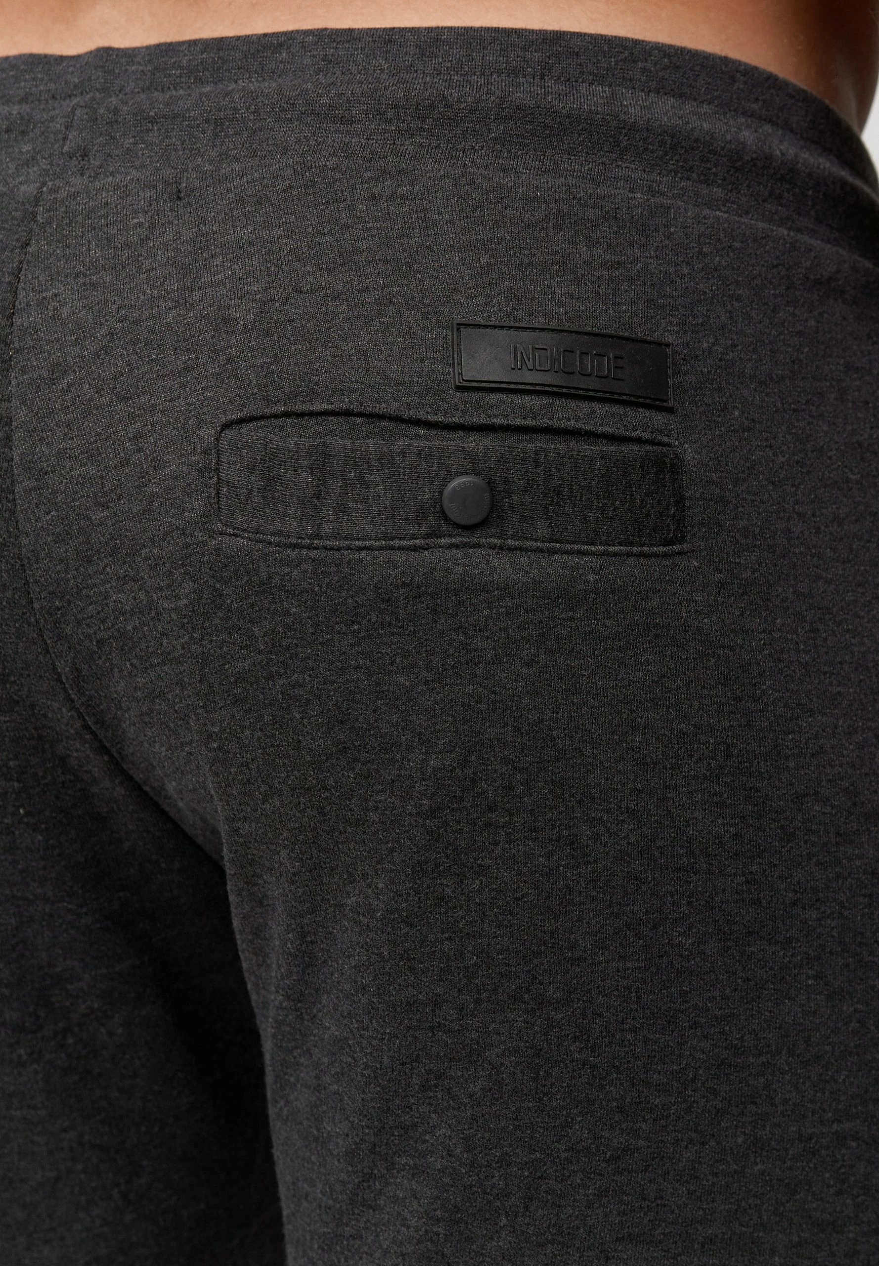 Indicode Jeans Yates - Szorty Męskie - Mix Węgiel | Wygoda i Styl 4 Indicode Jeans Yates - Szorty Męskie - Mix Węgiel | Wygoda i Styl - obrazek 4