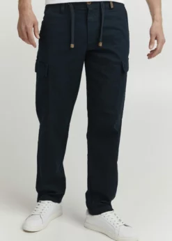 Indicode Jeans IDMOSAT - Bojówki - Night Sky | Męskie Spodnie Damskie | Wysoka Jakość