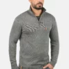 Indicode Jeans IDNATHEN - Sweter - Szary | Elegancki i Wygodny Sweter Męski