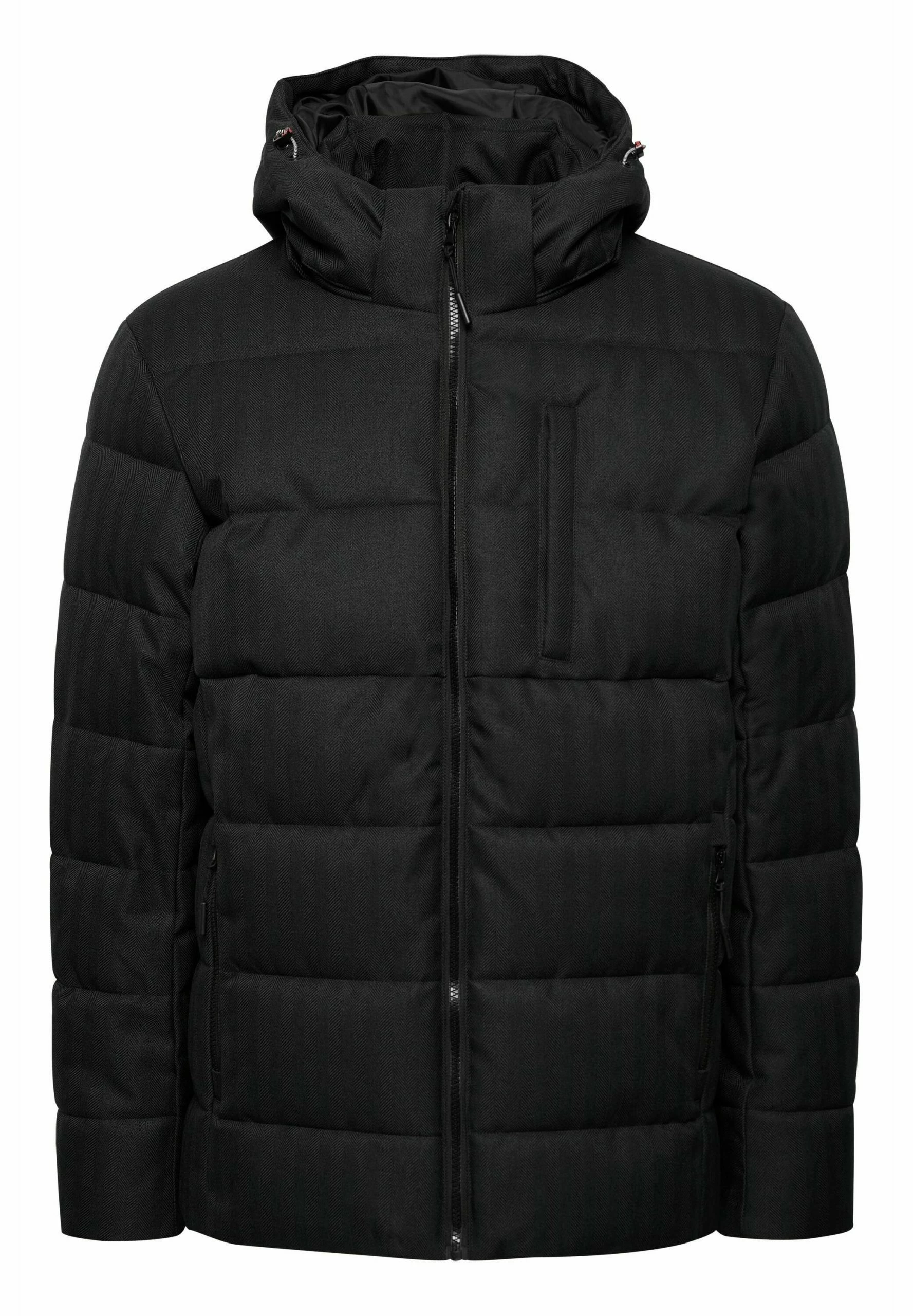 Indicode Jeans IDPIULIO - Kurtka Zimowa Czarna 6 Indicode Jeans IDPIULIO - Kurtka Zimowa Czarna - obrazek 6