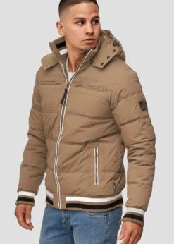 Indicode Jeans MARLON - Kurtka Zimowa Brązowa - Elegancka i Ciepła 11 Indicode Jeans MARLON - Kurtka Zimowa Brązowa - Elegancka i Ciepła -Indicode Jeans Sklep cfb05c37da6c4485859d91eae7be36c4