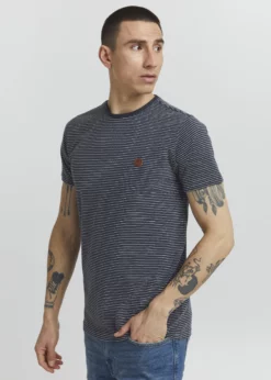 Indicode Jeans LUPKO - T-shirt Z Nadrukiem - Navy | Modna Odzież Męska