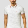 Indicode Jeans Koszulka Polo - Offwhite | Elegancka i Wygodna