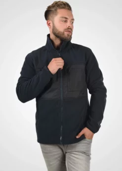 Indicode Jeans IDBIRCH - Kurtka Z Polaru - Navy | Bluzy/Odzież