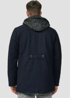 Indicode Jeans Krótki Płaszcz - Ciemnoniebieski | Elegancki i Wygodny -Indicode Jeans Sklep d3ff989044214039a4bbb3a5d676881d scaled