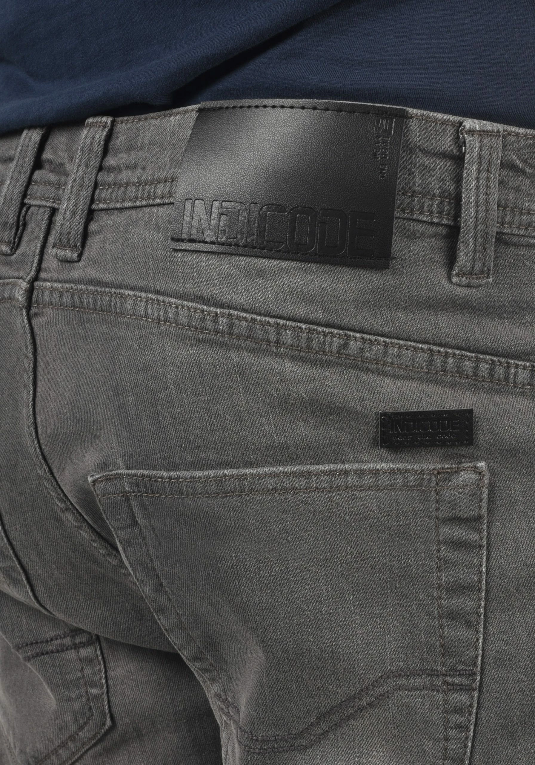 Indicode Jeans IDQUEBEC - Jeansy Slim Fit - Jasnoszary | Odzież 5 Indicode Jeans IDQUEBEC - Jeansy Slim Fit - Jasnoszary | Odzież - obrazek 5