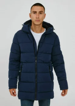 Indicode Jeans IDHERSH - Płaszcz Zimowy - Navy | Odzież Męska | Kolekcja Zimowa