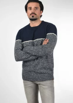 Indicode Jeans IDLYNN - Sweter męski - Navy | Elegancki i wygodny sweter