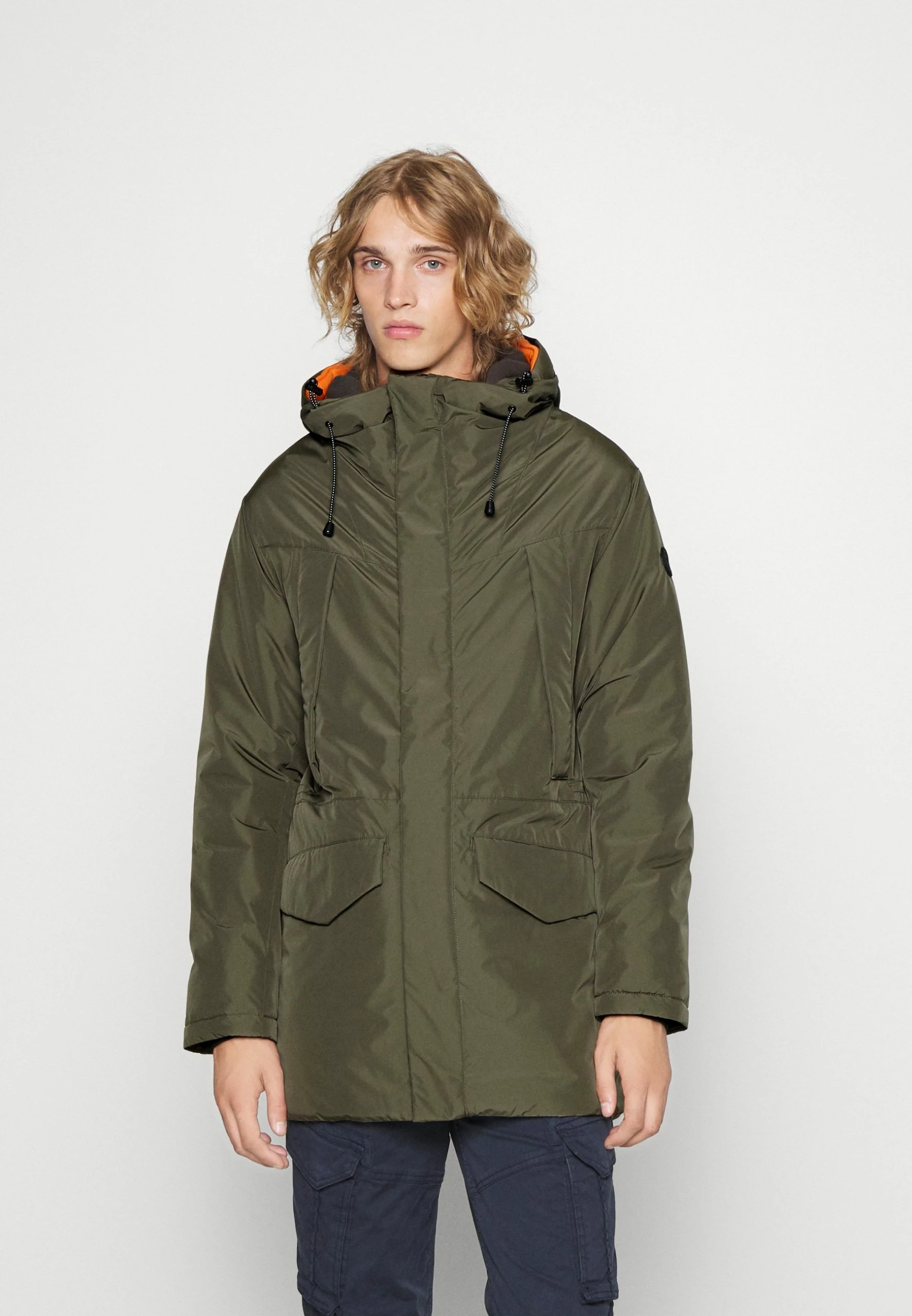 Indicode Jeans MICRO - Płaszcz Zimowy - Army | Elegancki i Funkcjonalny 1 Indicode Jeans MICRO - Płaszcz Zimowy - Army | Elegancki i Funkcjonalny