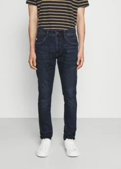 Indicode Jeans POTTS - Jeansy Slim Fit - White Rinse | Odzież Męska