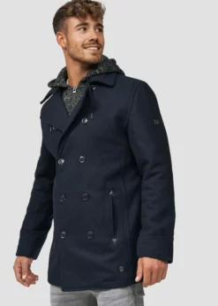 Indicode Jeans Krótki Płaszcz - Ciemnoniebieski | Elegancki i Wygodny -Indicode Jeans Sklep db0ab1d6962f4fe084b50e2574d0556b scaled