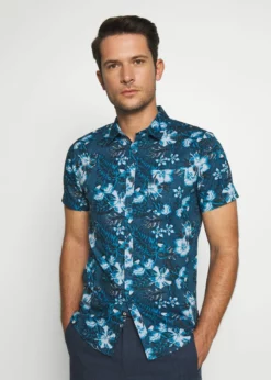 Indicode Jeans DODDINGTON - Koszula - Ciemny Denim | Odzież Męska