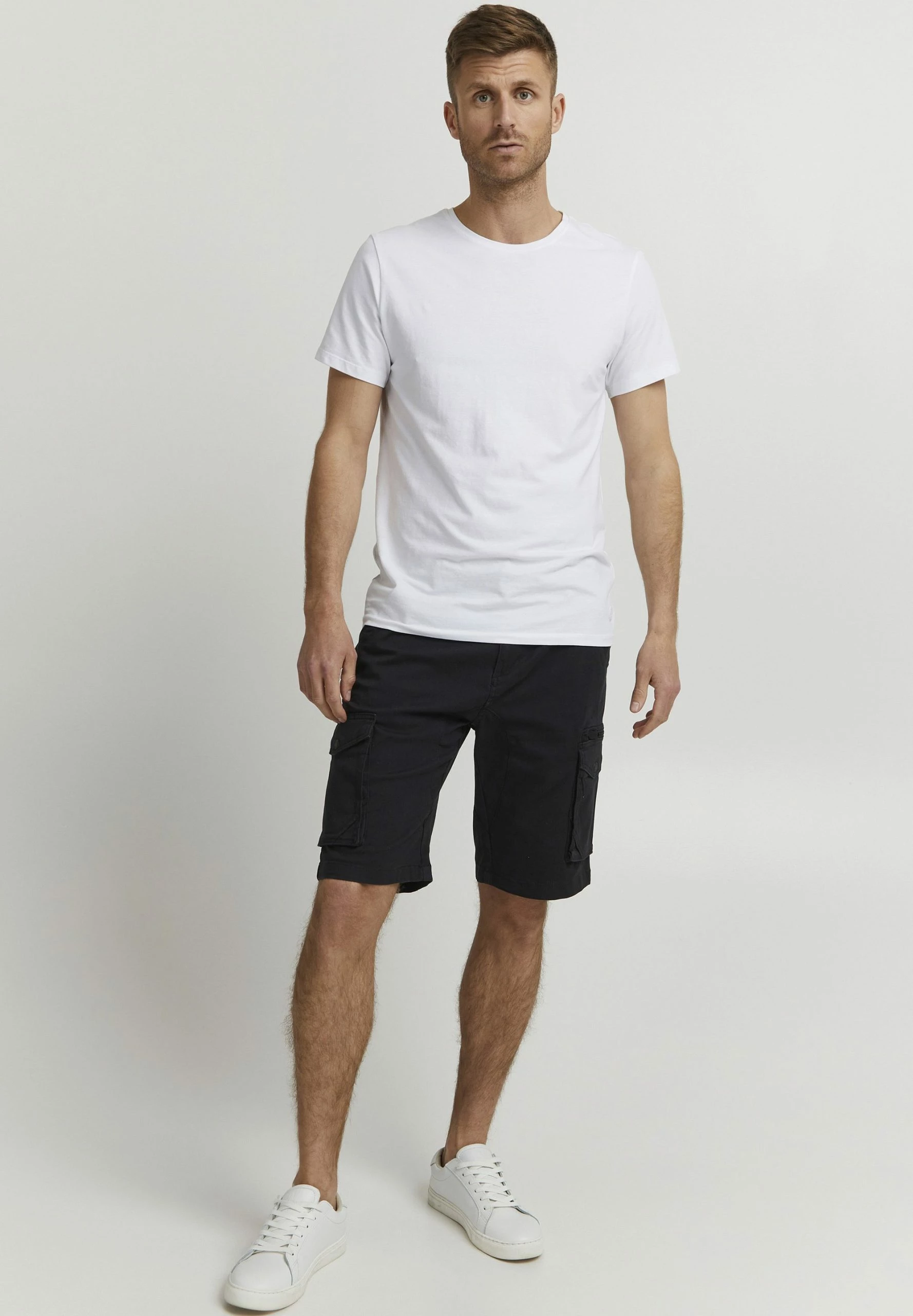 Indicode Jeans RONJO - Szorty - Czarny | Wysoka jakość | Odzież męska 2 Indicode Jeans RONJO - Szorty - Czarny | Wysoka jakość | Odzież męska - obrazek 2