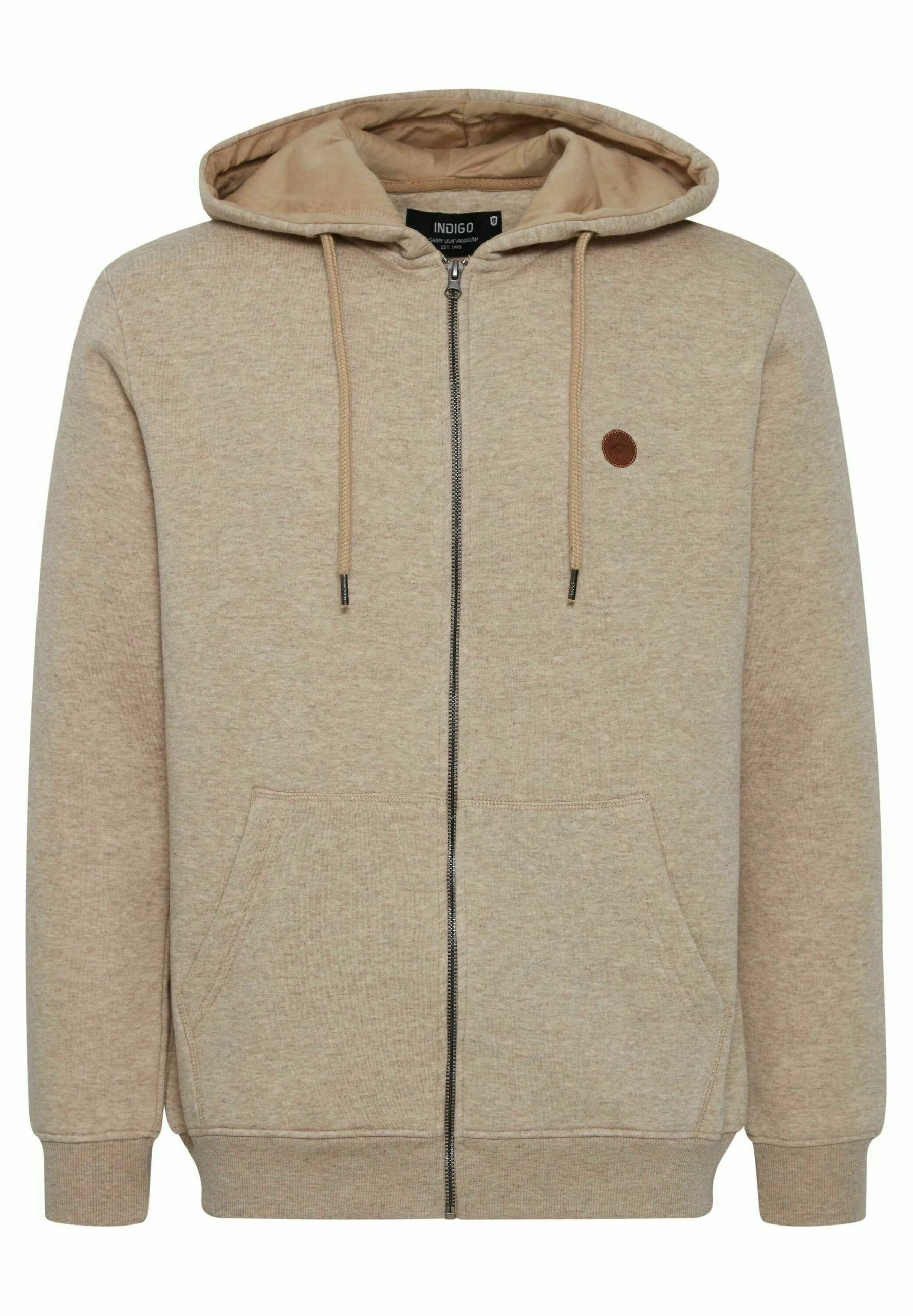 Indicode Jeans IDARKELL - Bluza Rozpinana Cornstalk | Modna Bluza Męska 6 Indicode Jeans IDARKELL - Bluza Rozpinana Cornstalk | Modna Bluza Męska - obrazek 6